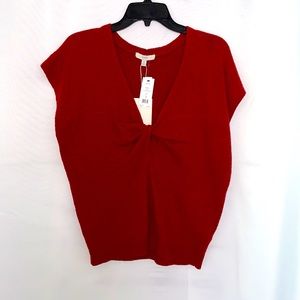 JOIEAlenah Twist V-Neck Sweater top